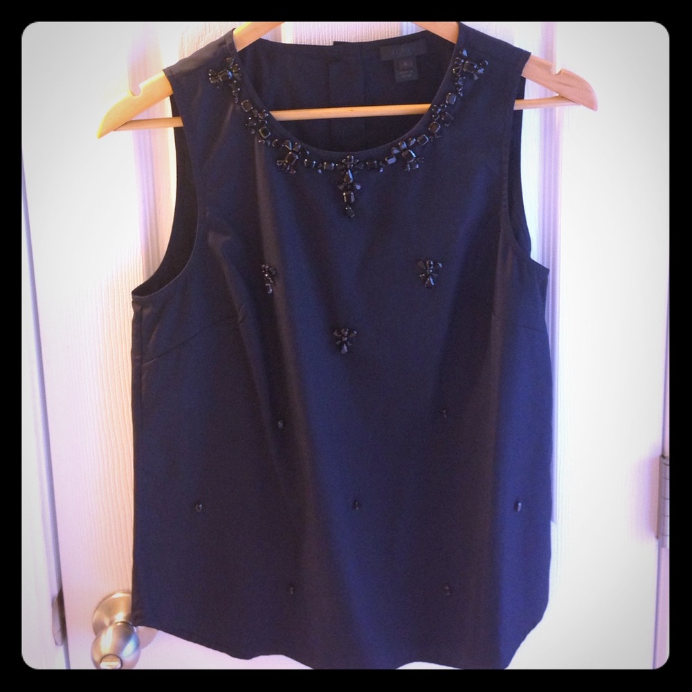 J.Crew jeweled top